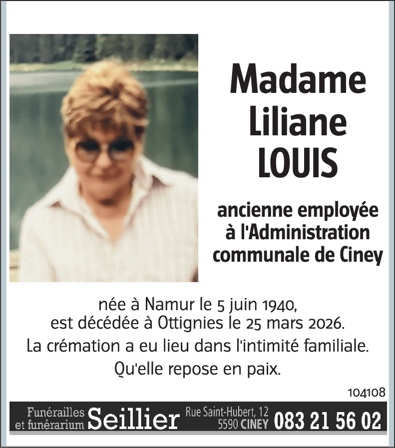 Liliane LOUIS