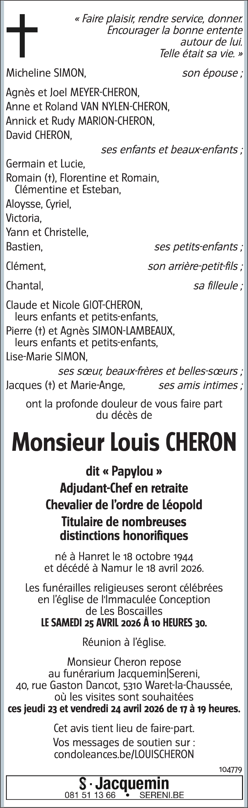 Louis CHERON