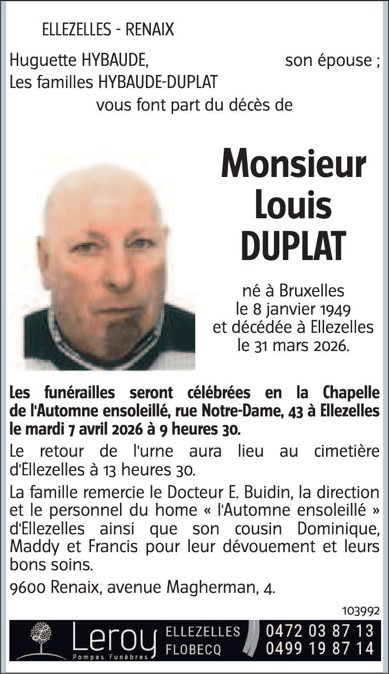 Louis DUPLAT