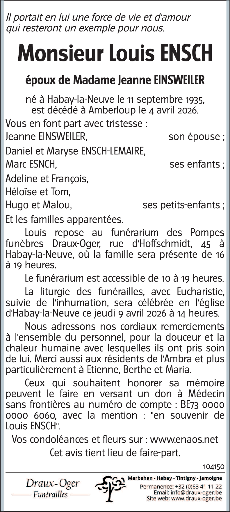 Louis ENSCH