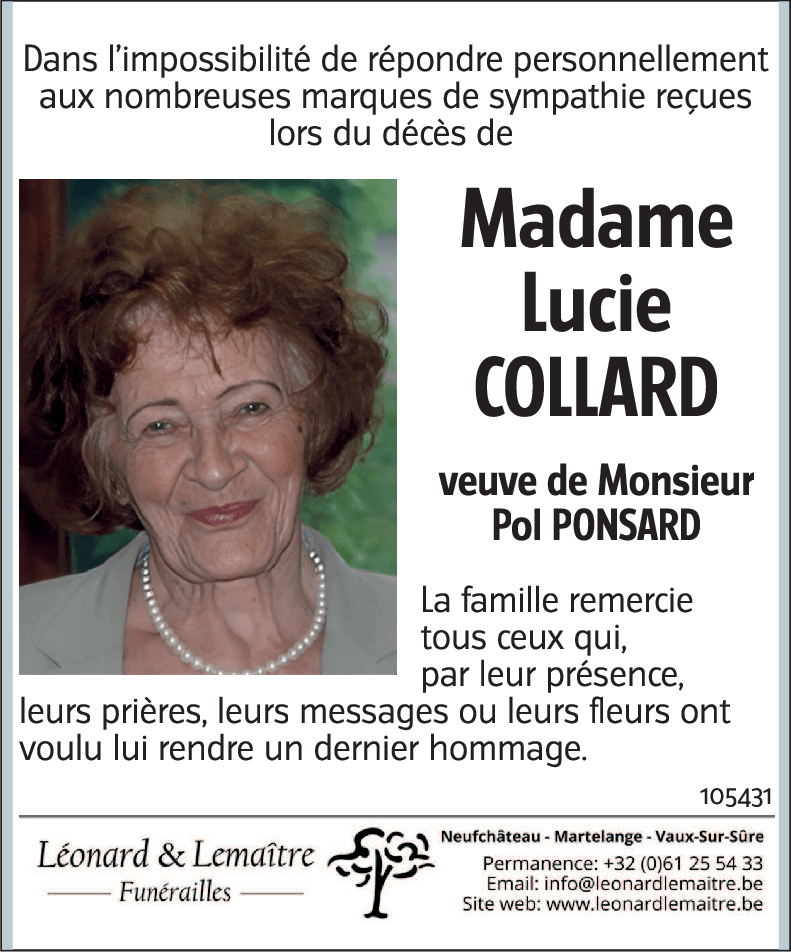 Lucie COLLARD