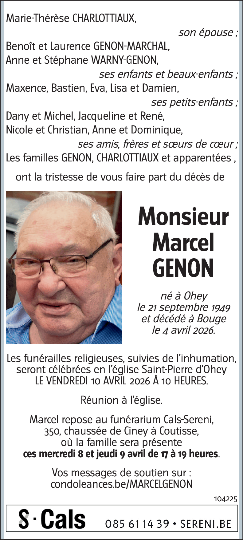 Marcel GENON