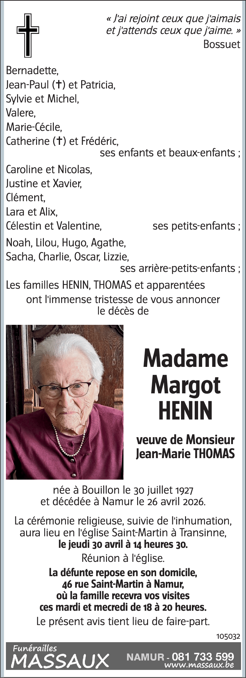 Margot HENIN