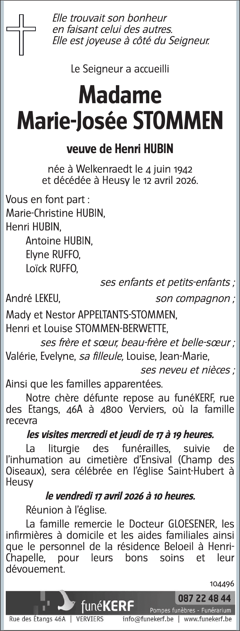 Marie-Josée STOMMEN