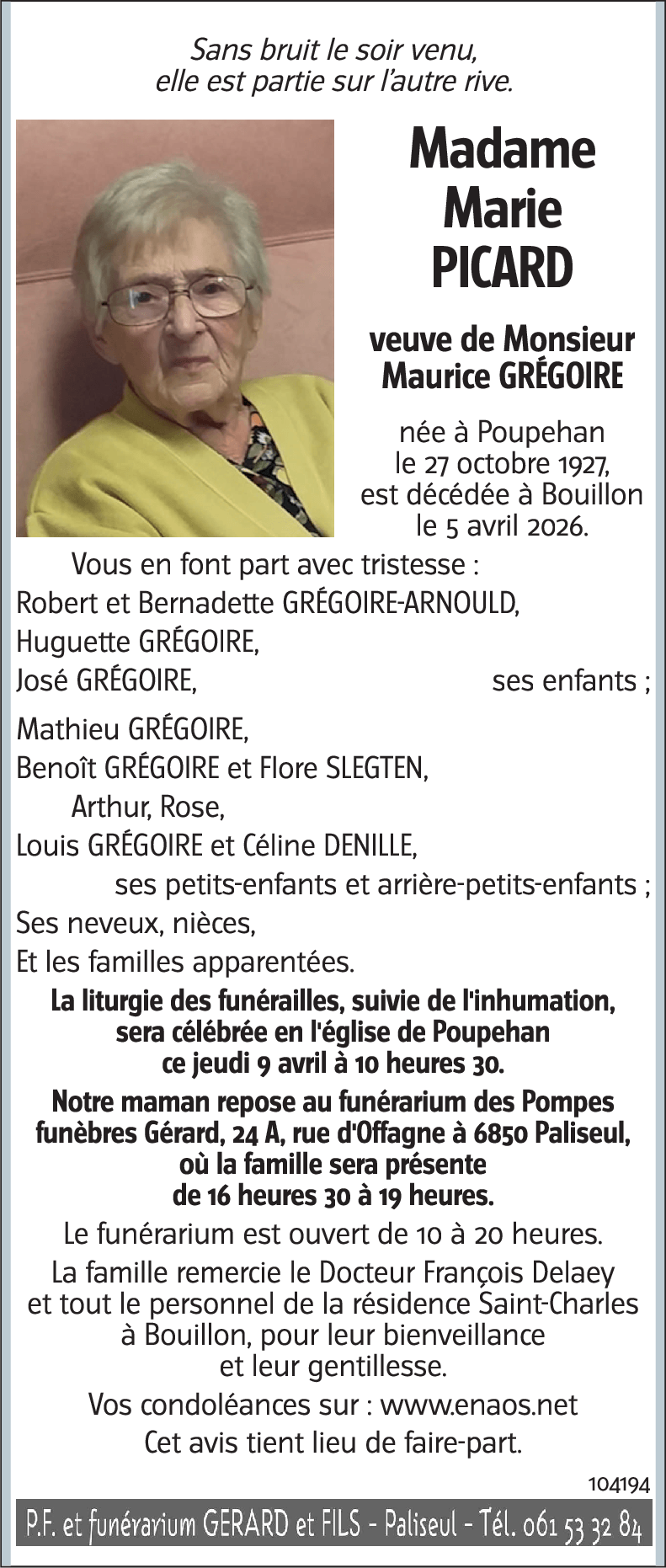 Marie PICARD
