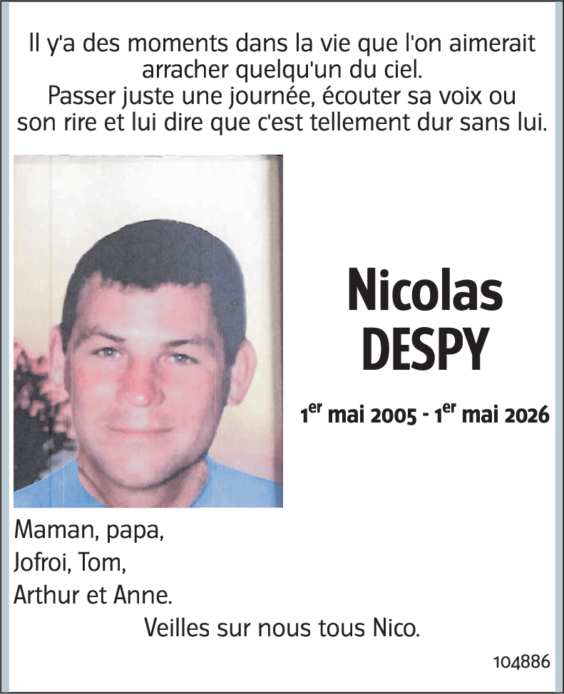 Nicolas DESPY