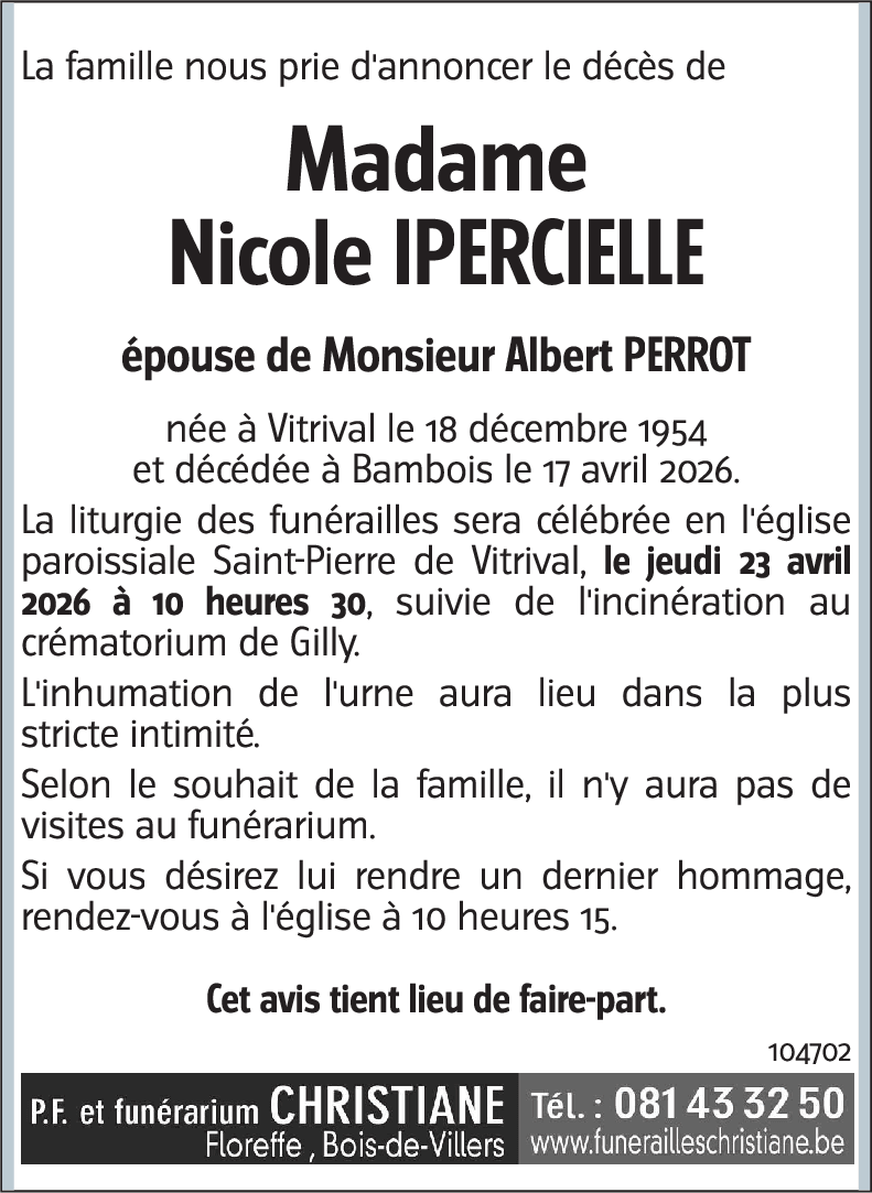 Nicole IPERCIELLE