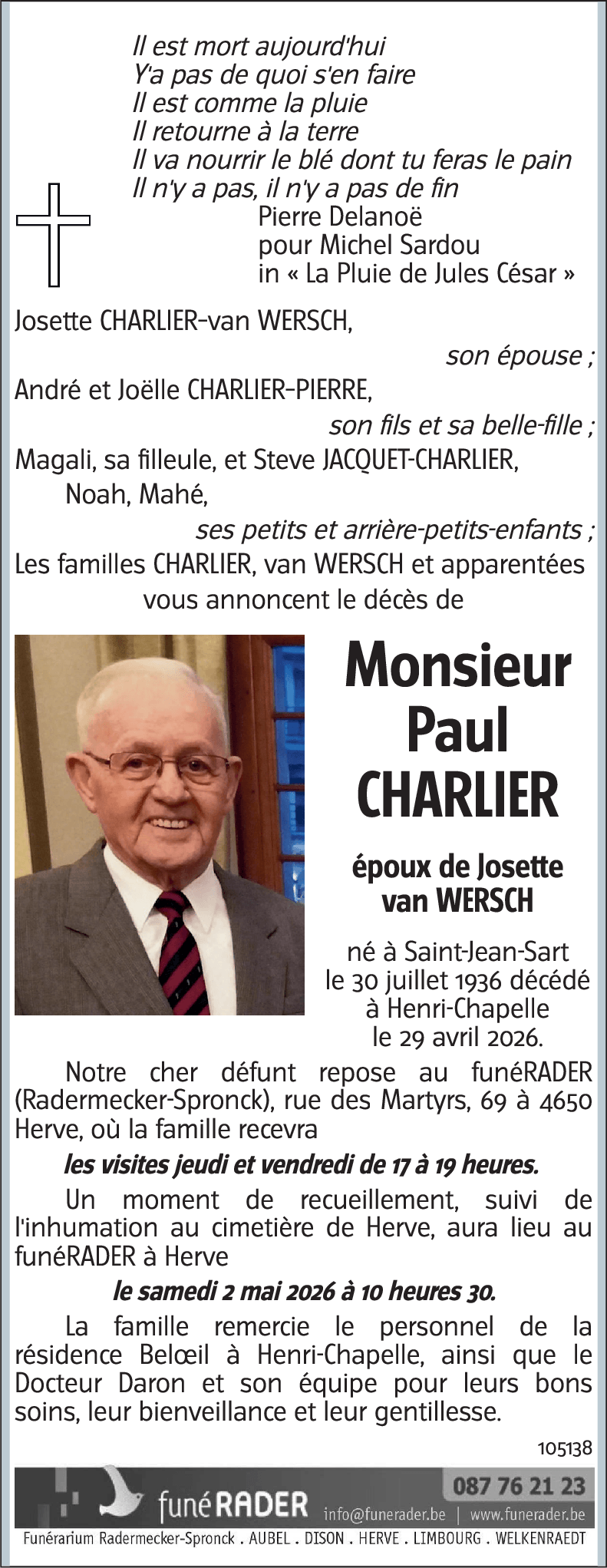 Paul CHARLIER