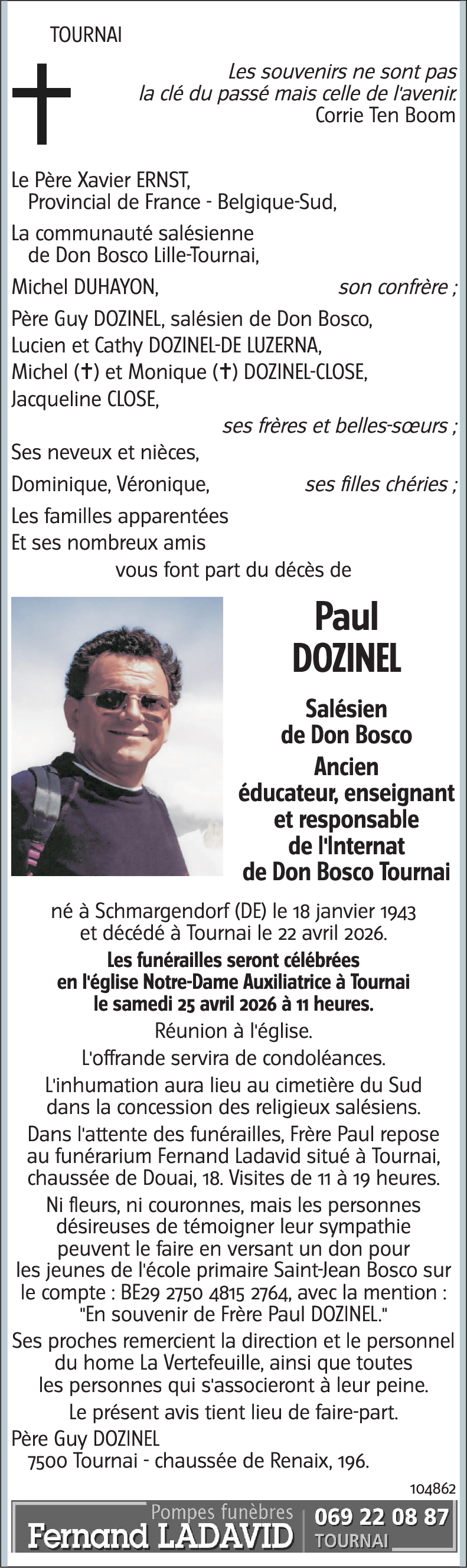 Paul DOZINEL