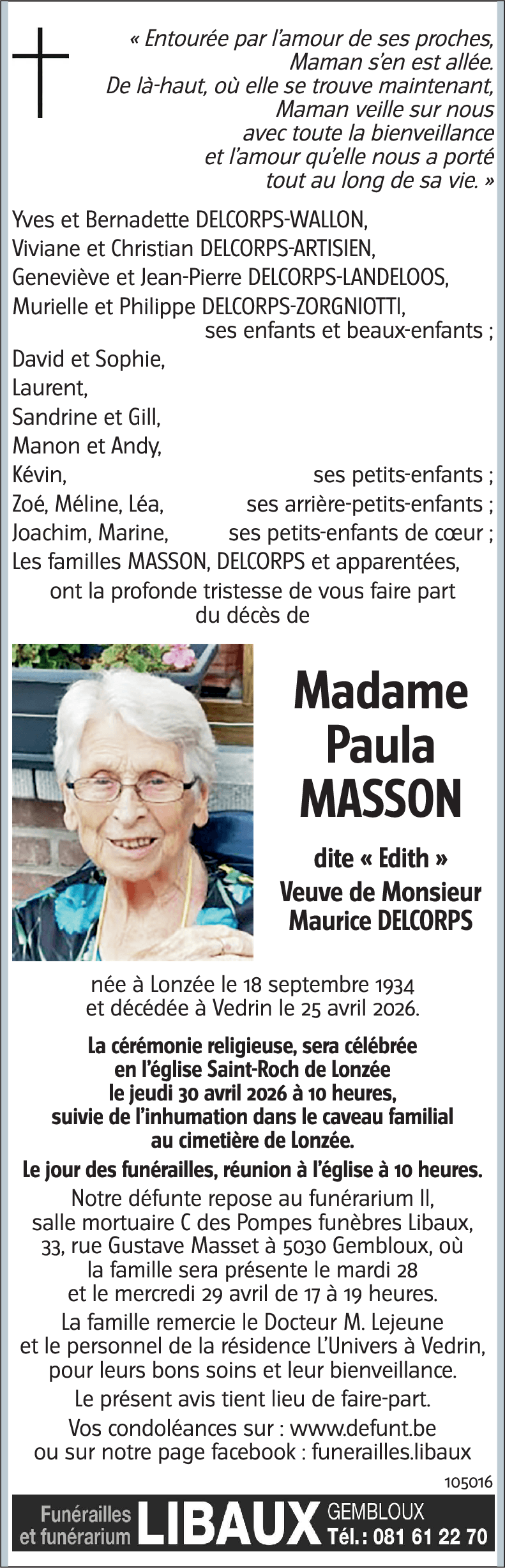 Paula MASSON