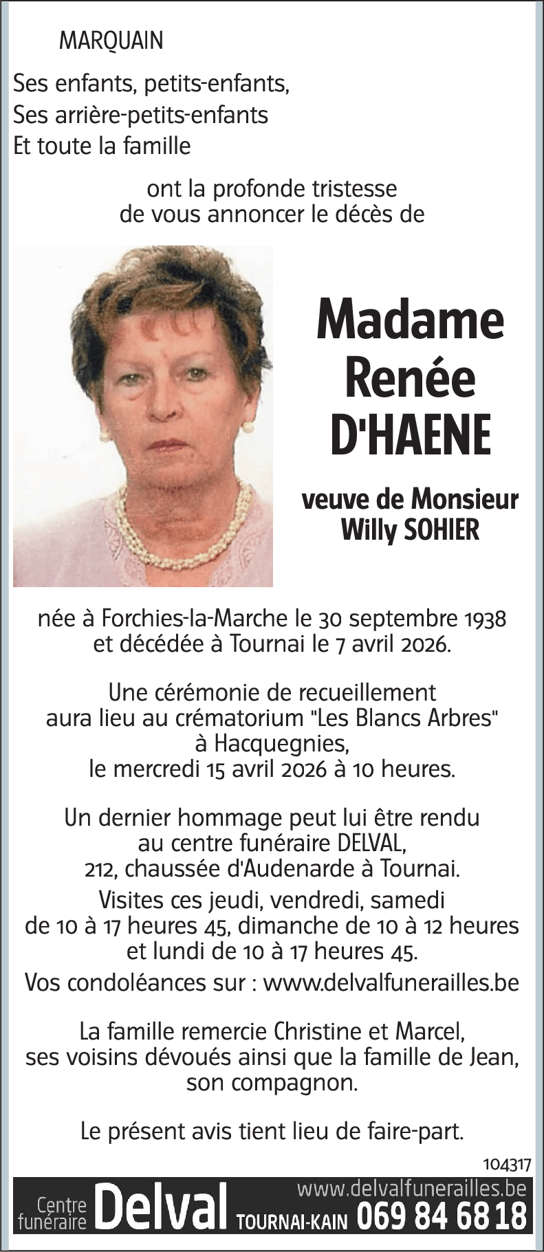 Renée D'HAENE