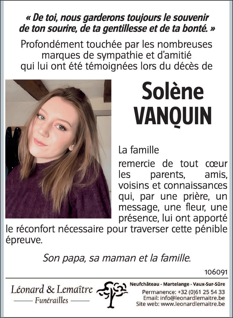 Solène VANQUIN