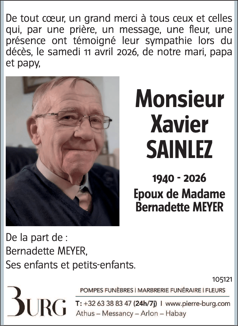 Xavier SAINLEZ