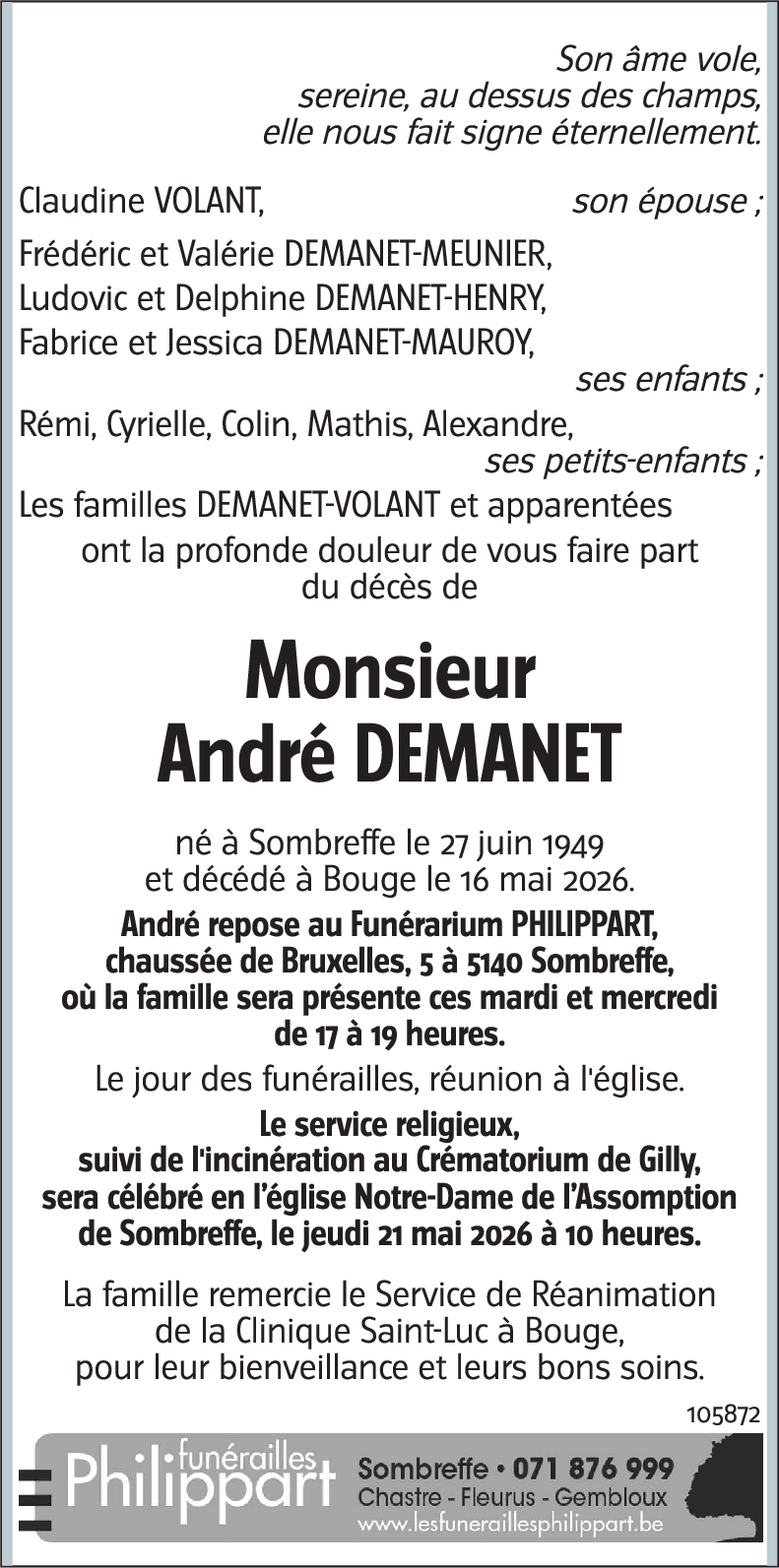 André DEMANET