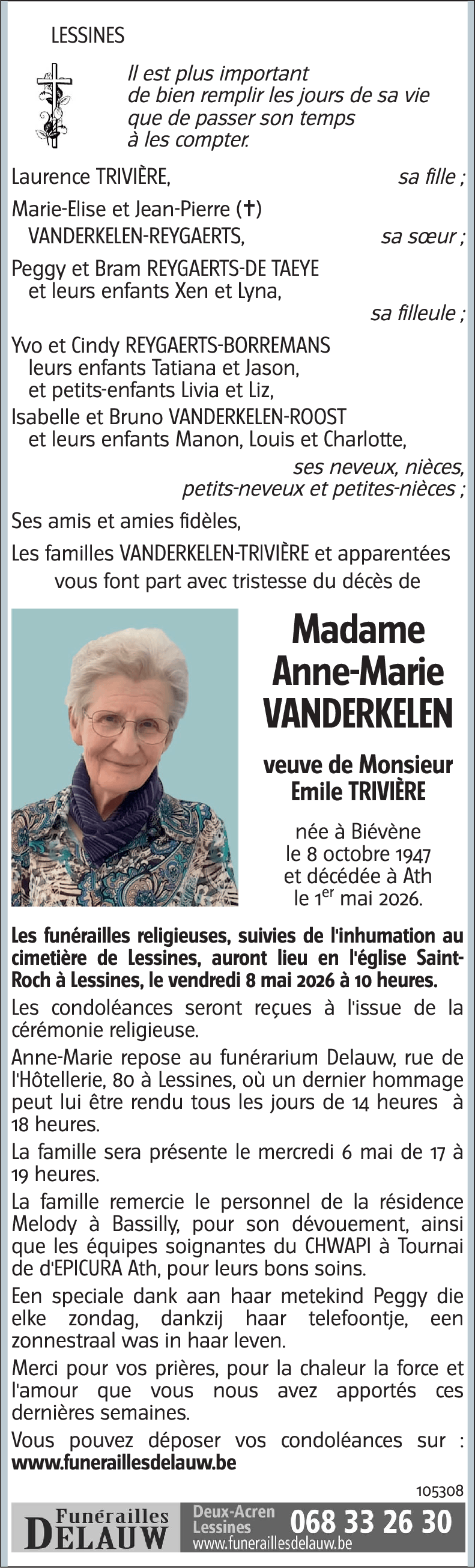 Anne-Marie VANDERKELEN
