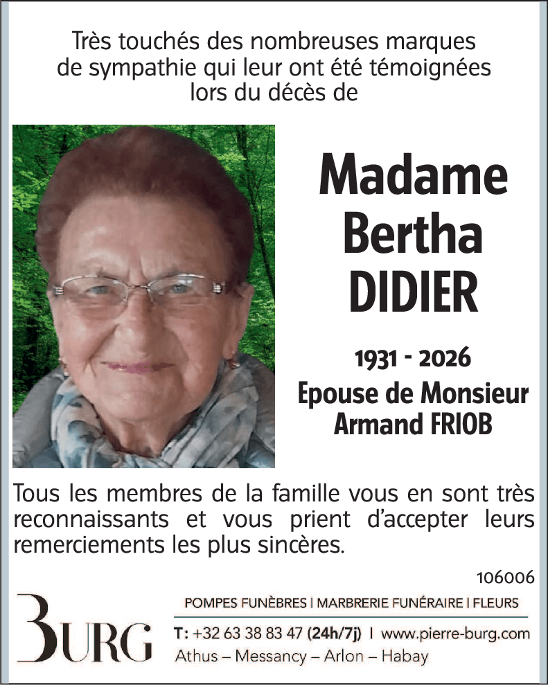 Bertha DIDIER