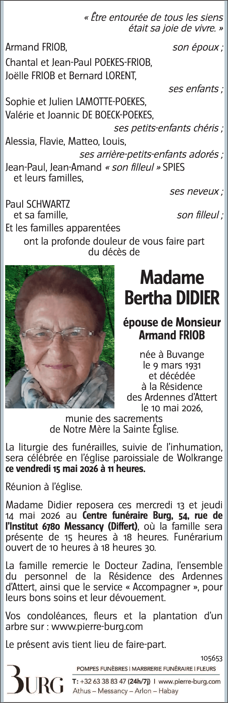 Bertha DIDIER