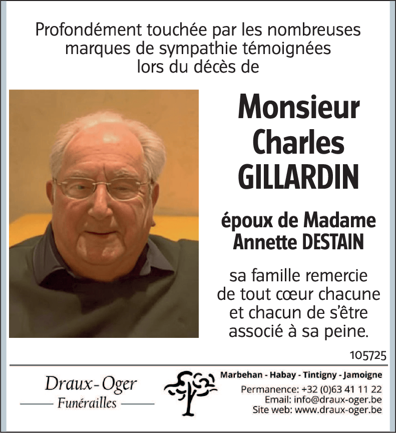 Charles GILLARDIN