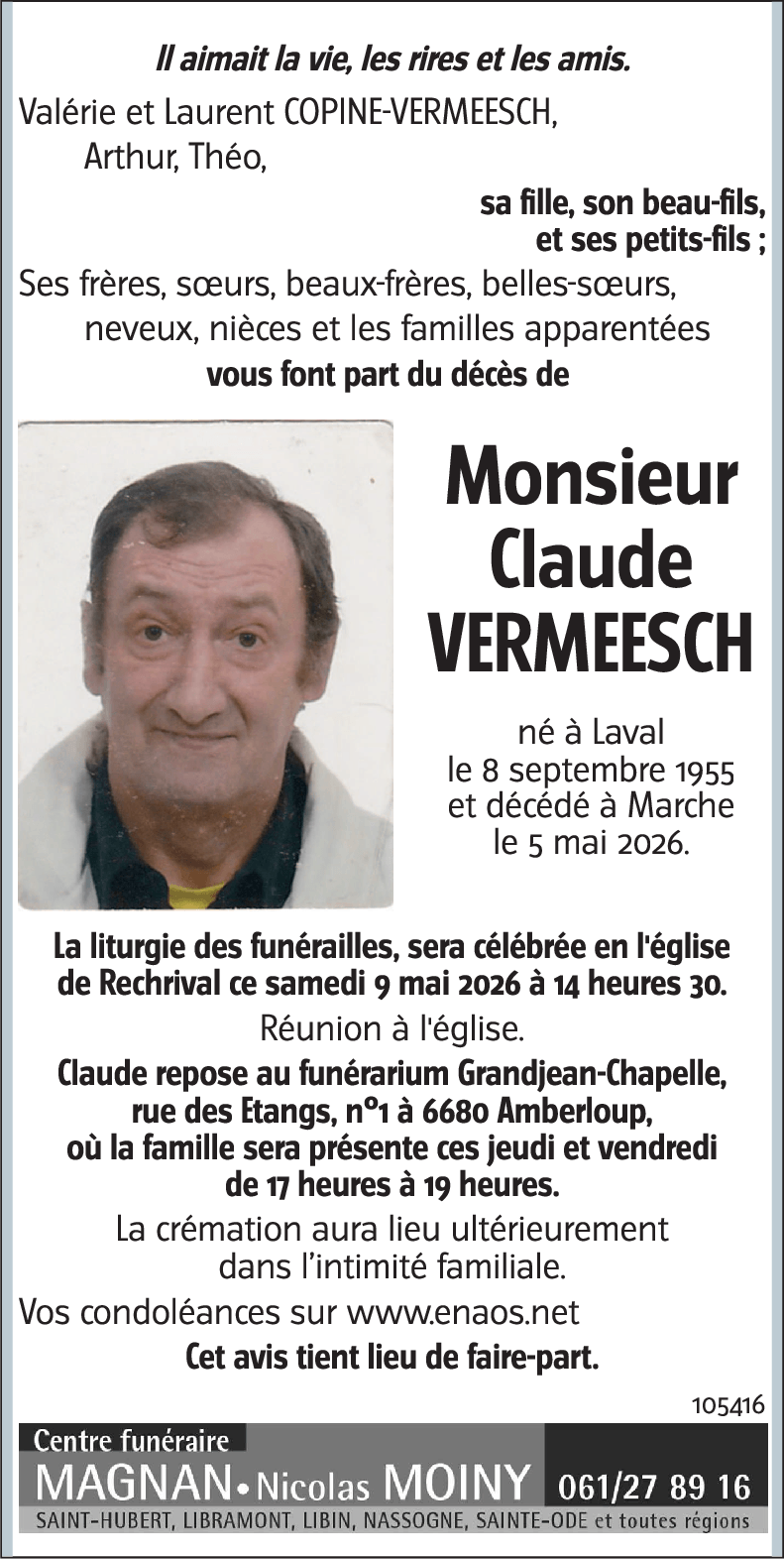Claude VERMEESCH