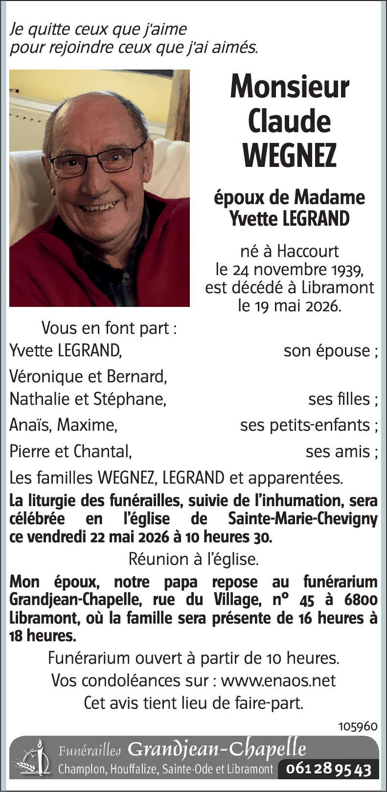 Claude WEGNEZ