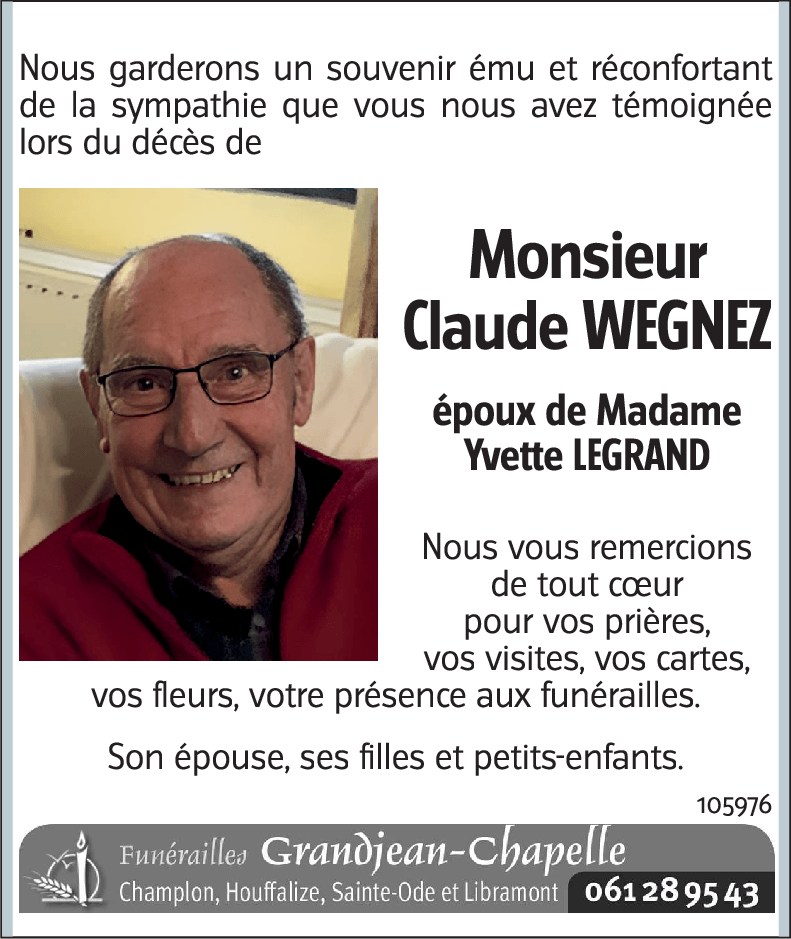 Claude WEGNEZ