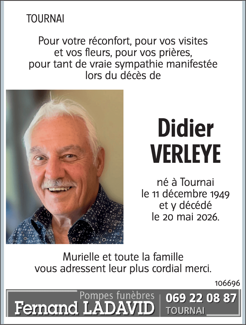 Didier VERLEYE
