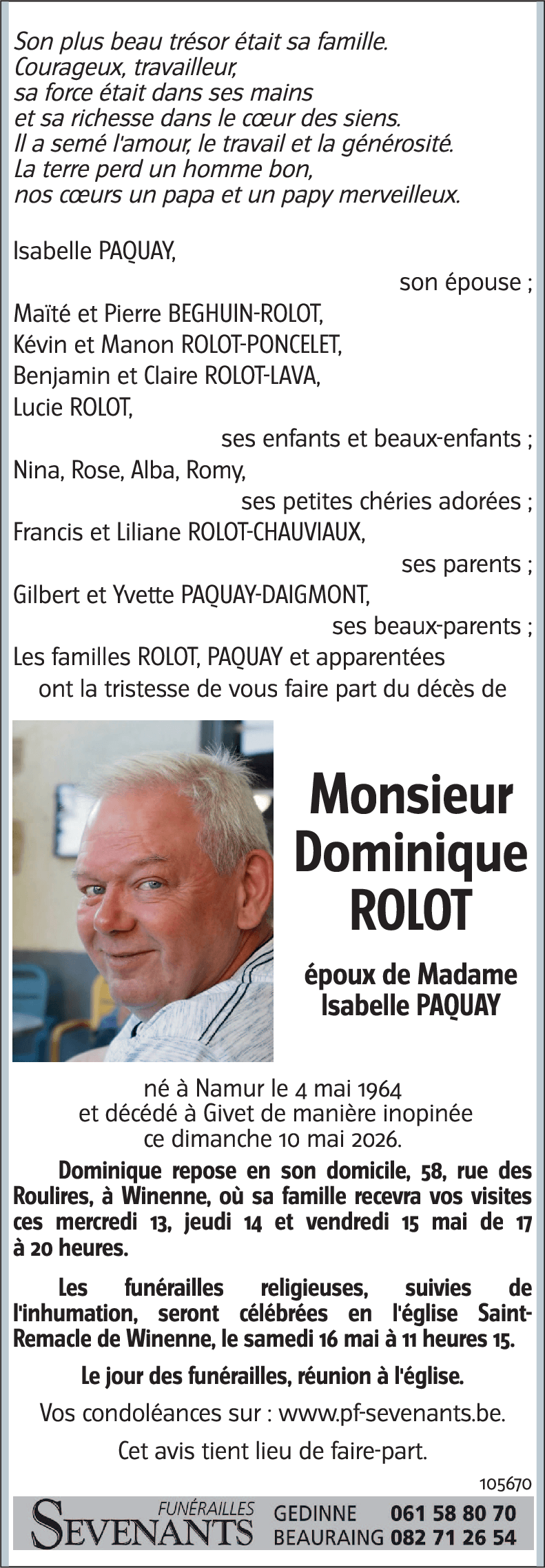 Dominique ROLOT