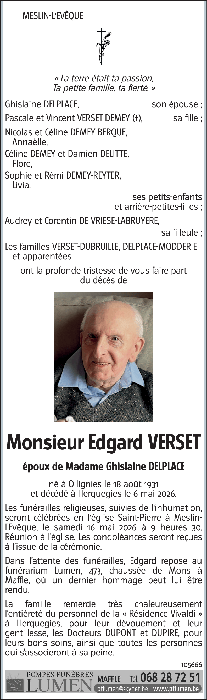 Edgard VERSET