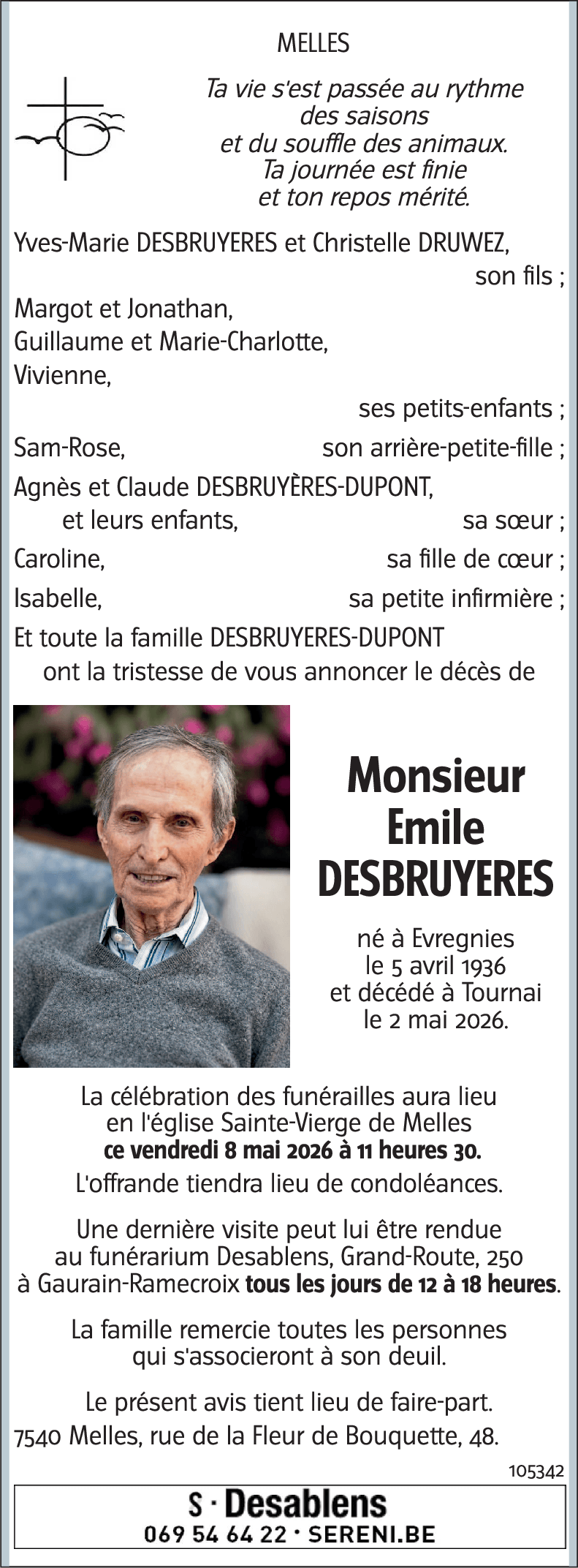 Emile DESBRUYERES