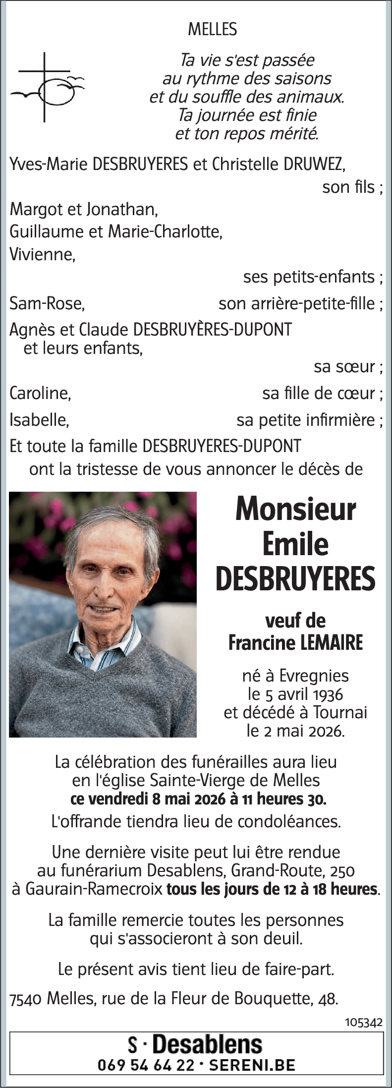 Emile DESBRUYERES