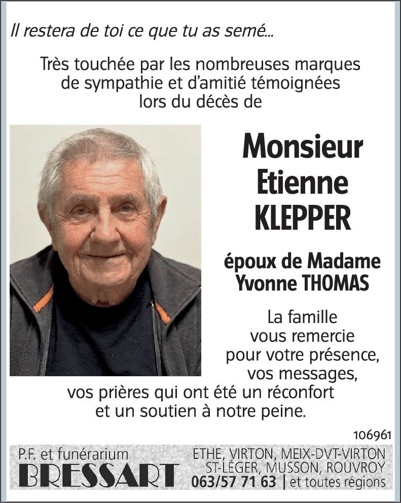 Etienne KLEPPER