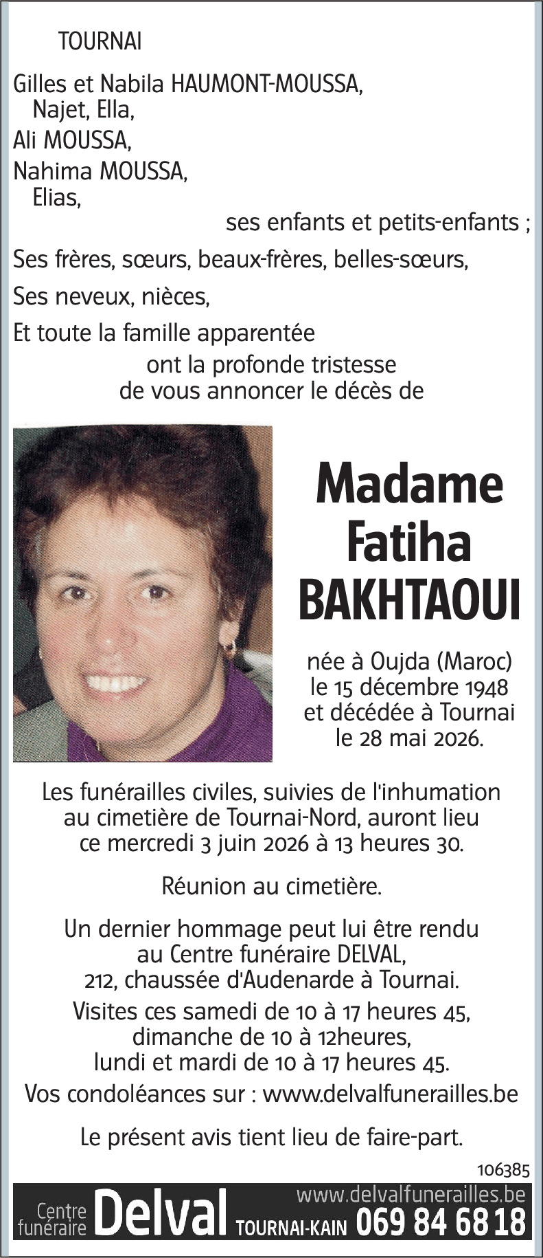 Fatiha BAKHTAOUI