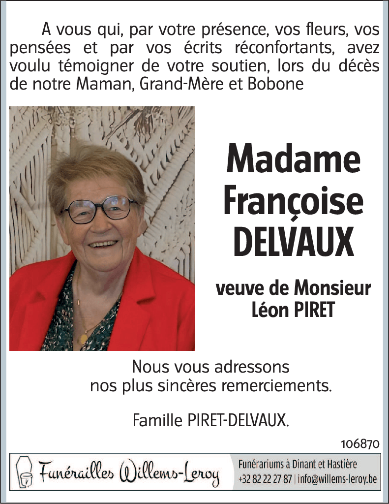 Françoise DELVAUX