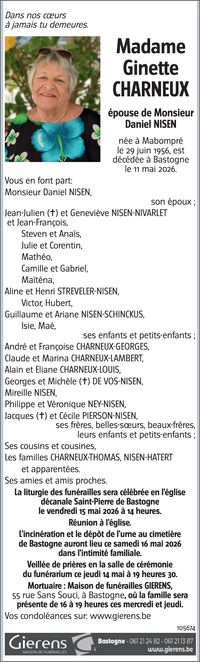 Ginette CHARNEUX