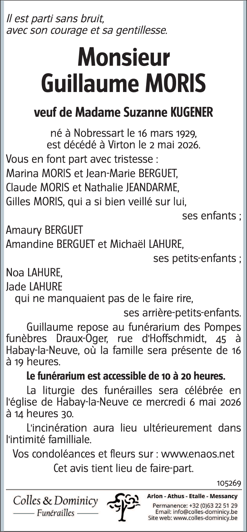 Guillaume MORIS