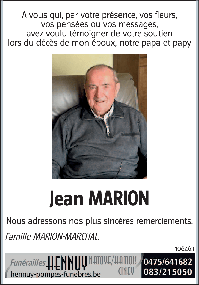 Jean MARION