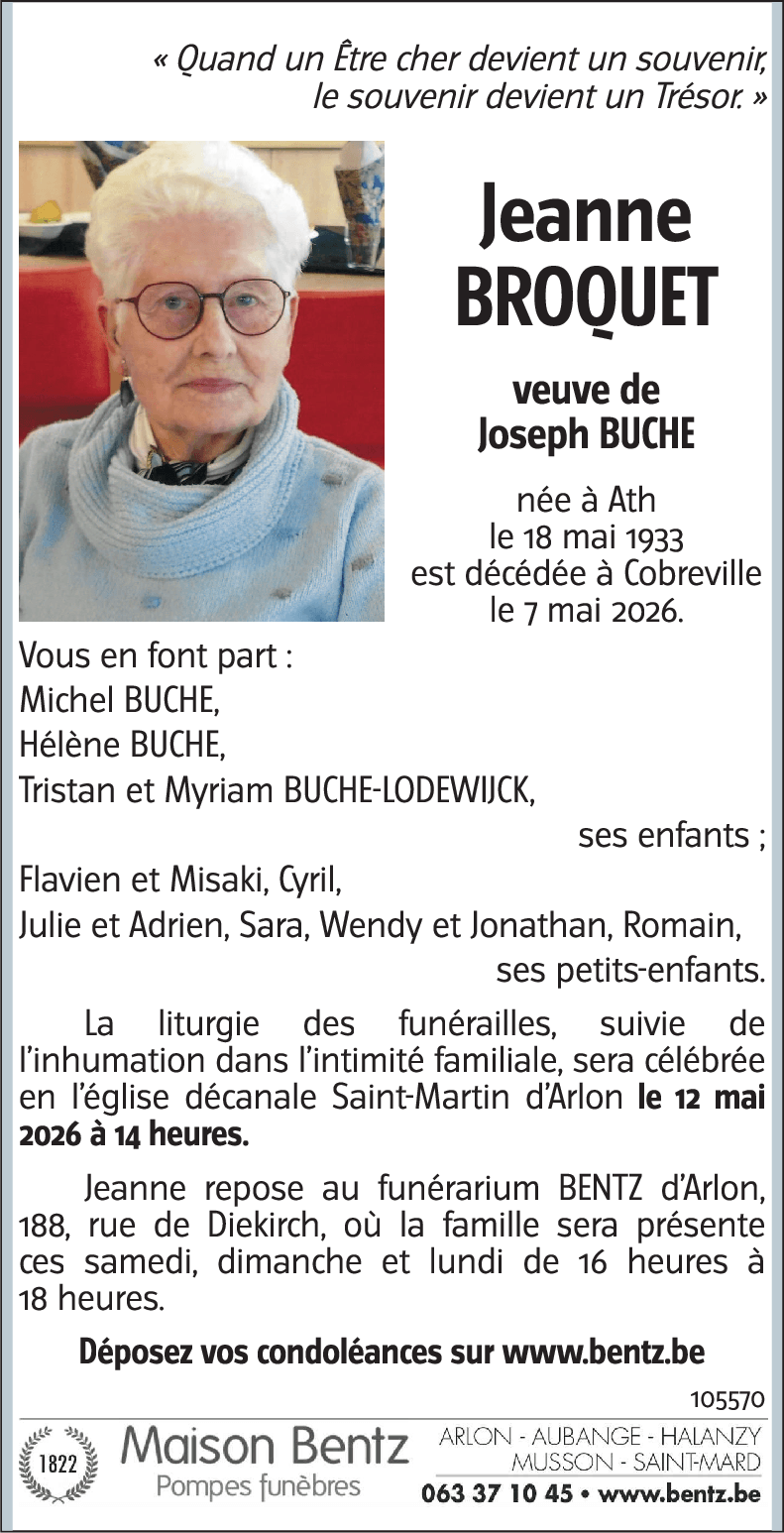 Jeanne BROQUET