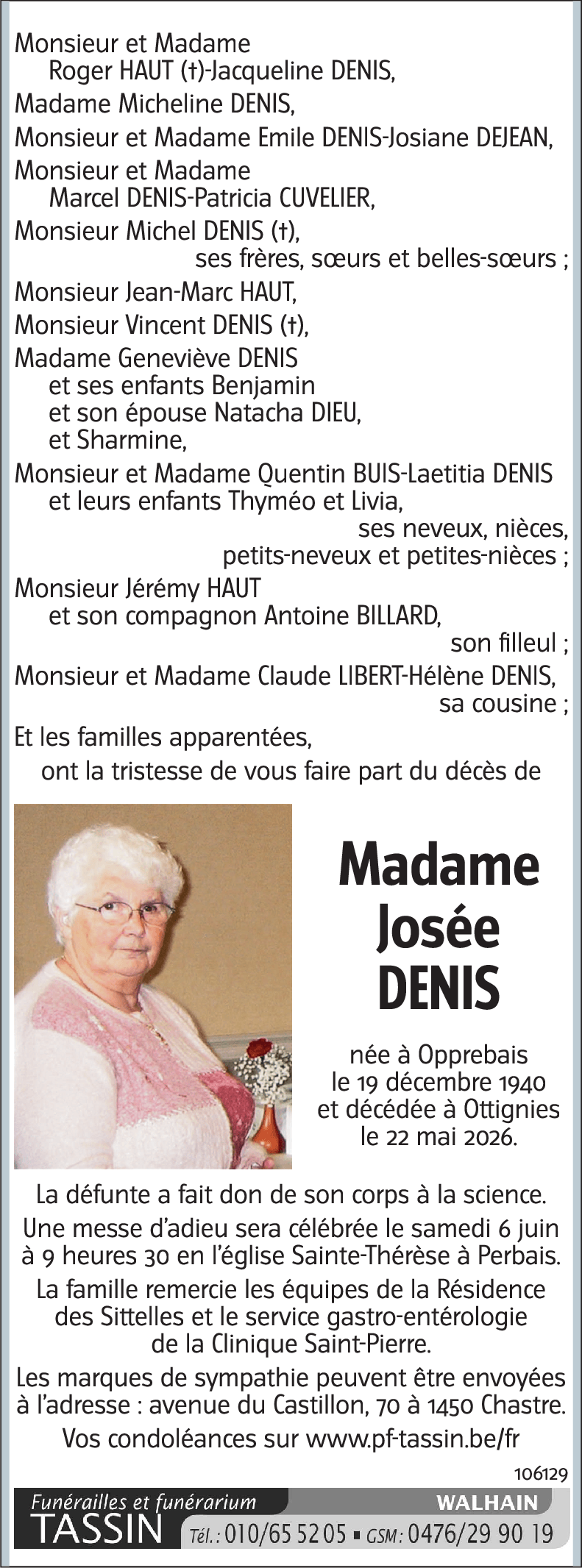 Josée DENIS