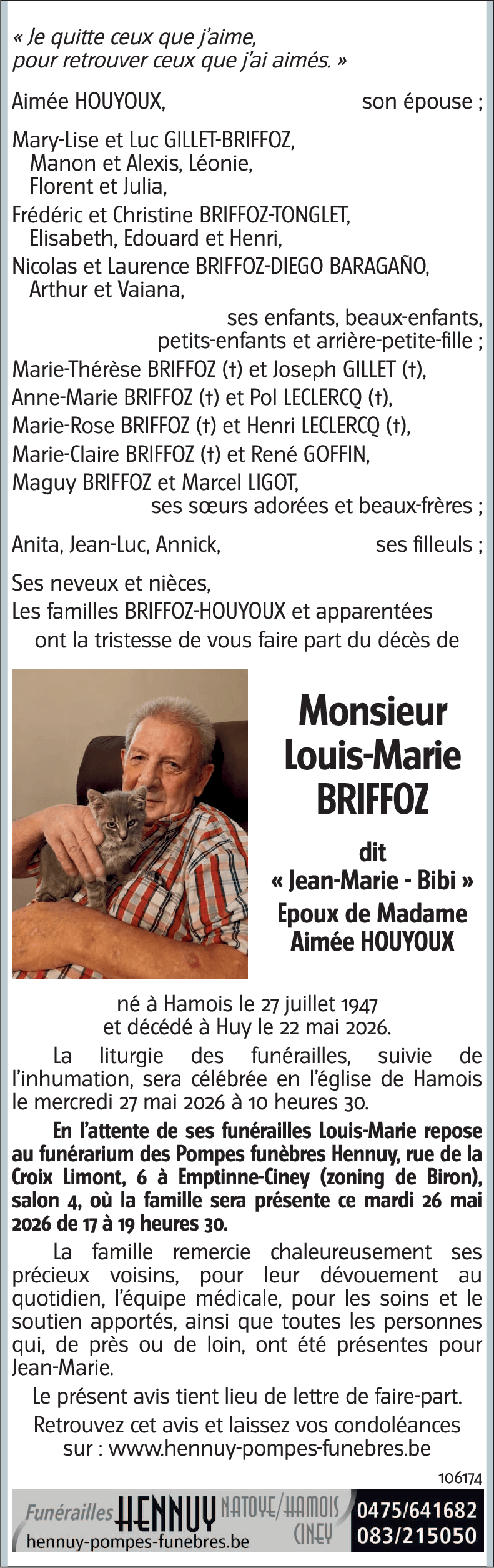 Louis-Marie BRIFFOZ