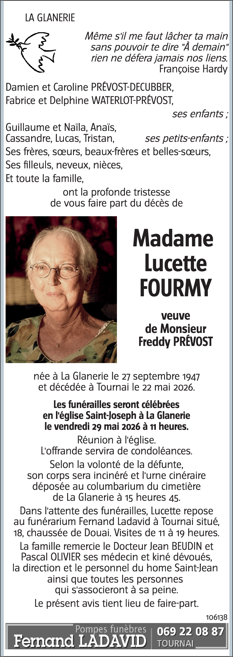 Lucette FOURMY