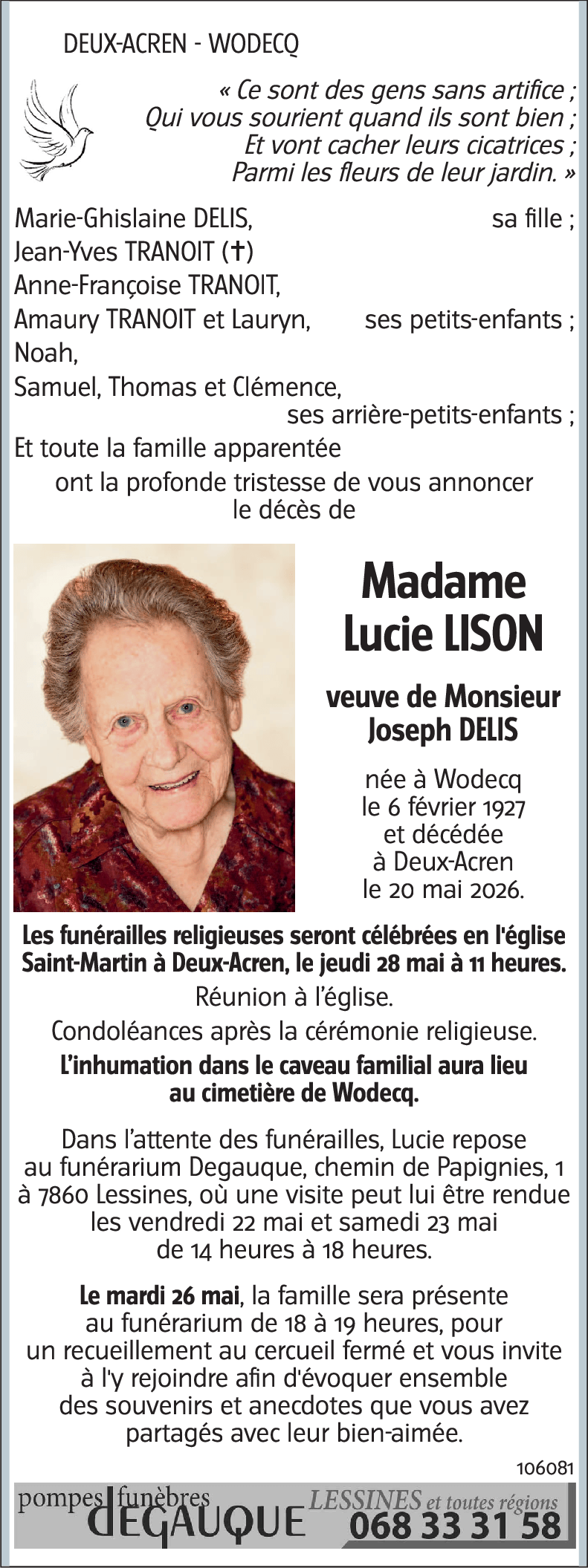 LUCIE LISON
