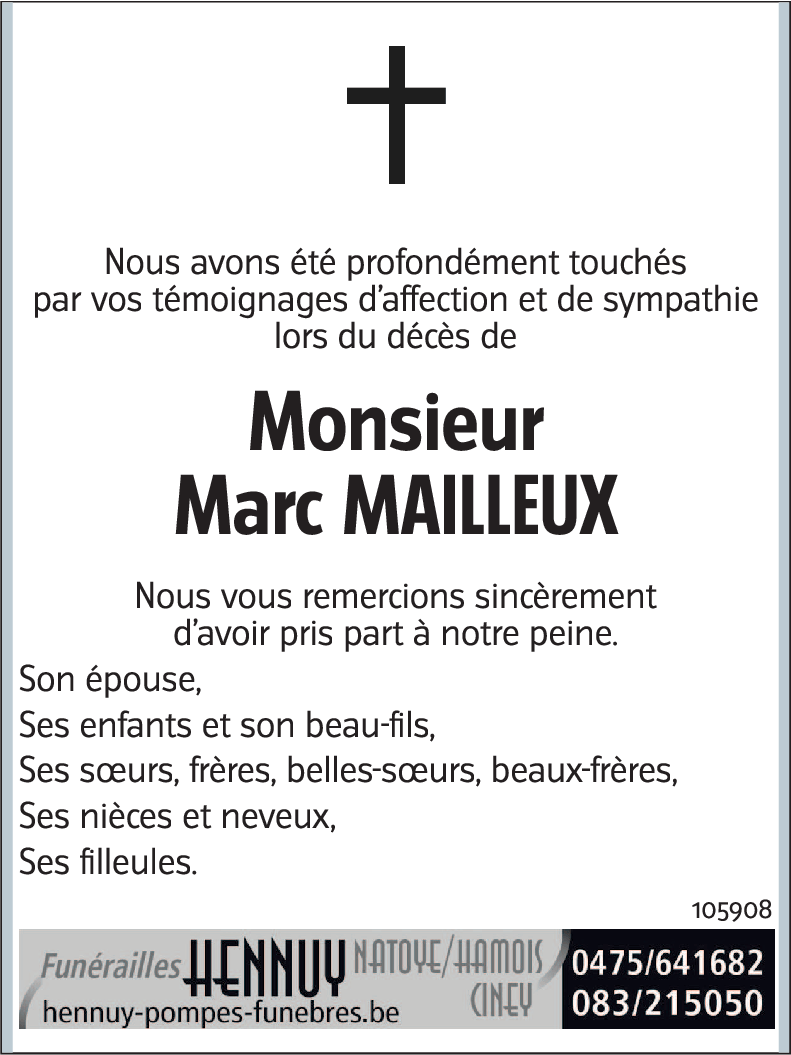 Marc MAILLEUX