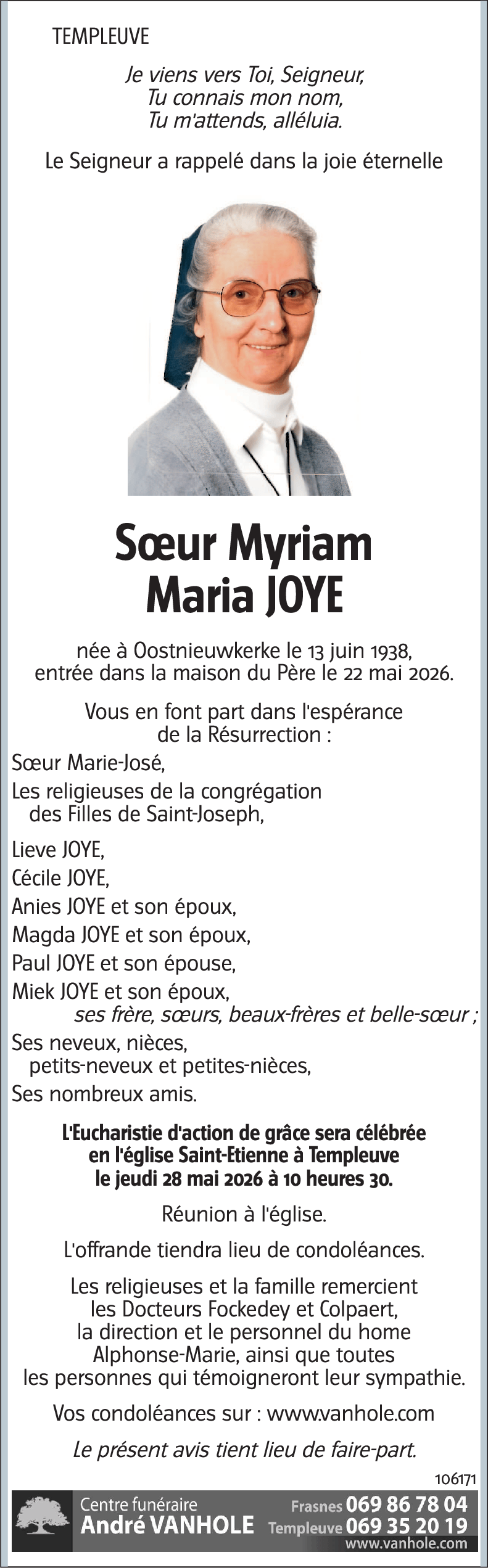 Maria JOYE