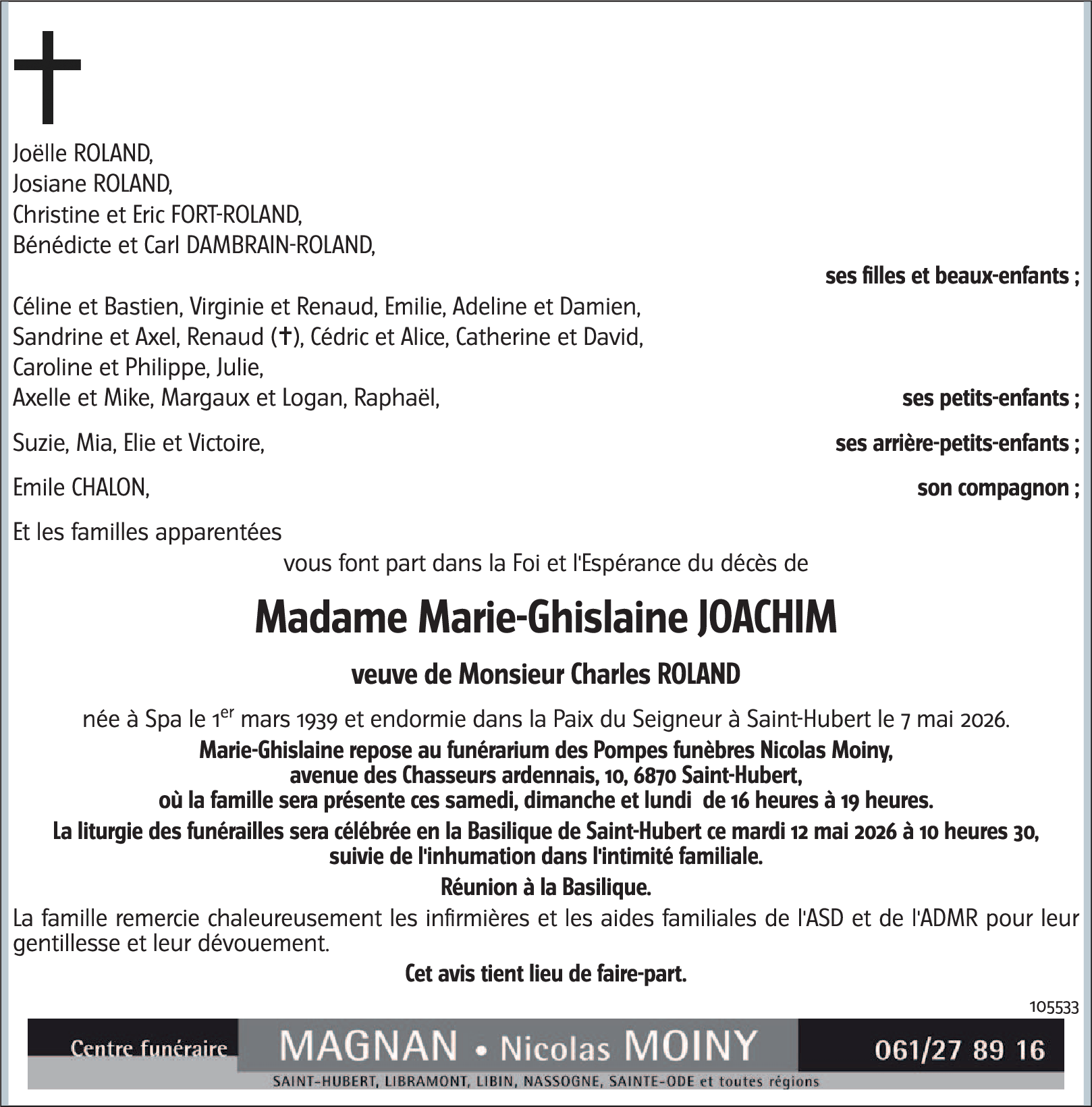 Marie-Ghislaine JOACHIM