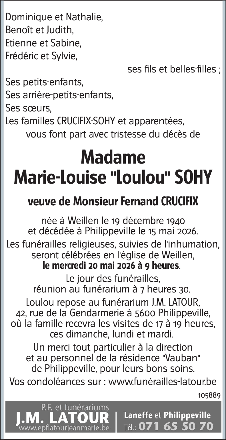 Marie-Louise SOHY