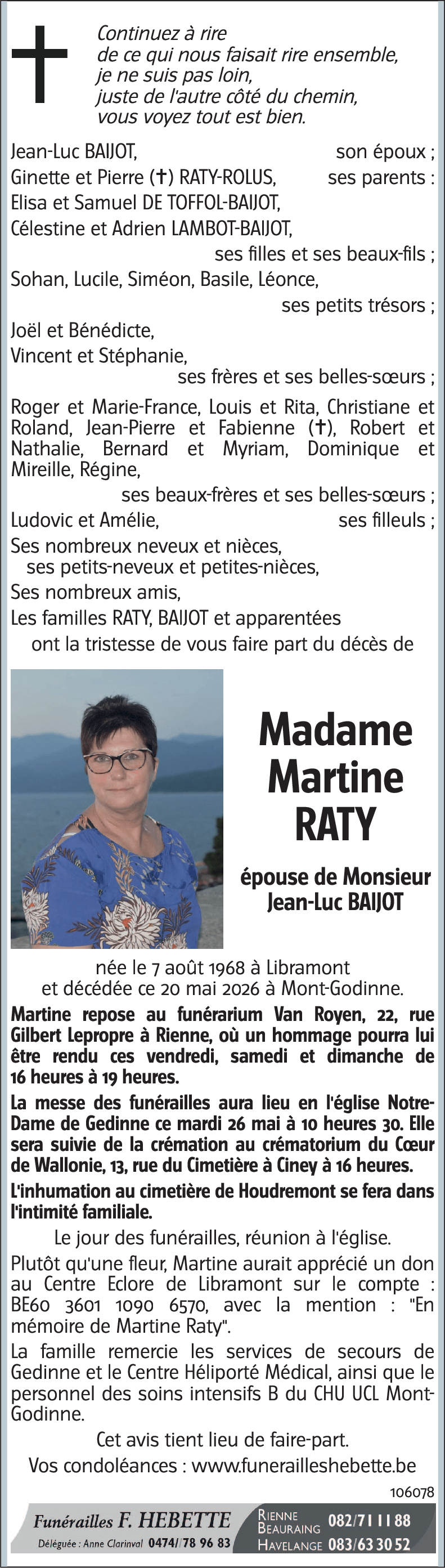 Martine RATY
