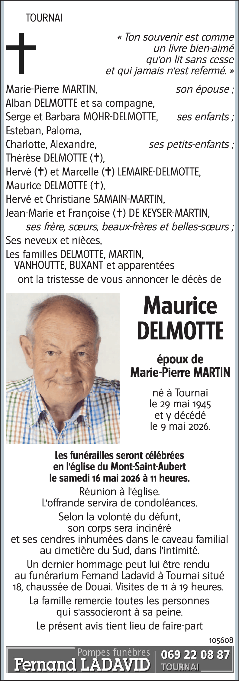 Maurice DELMOTTE