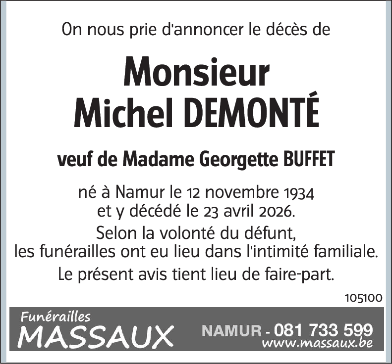 Michel DEMONTÉ
