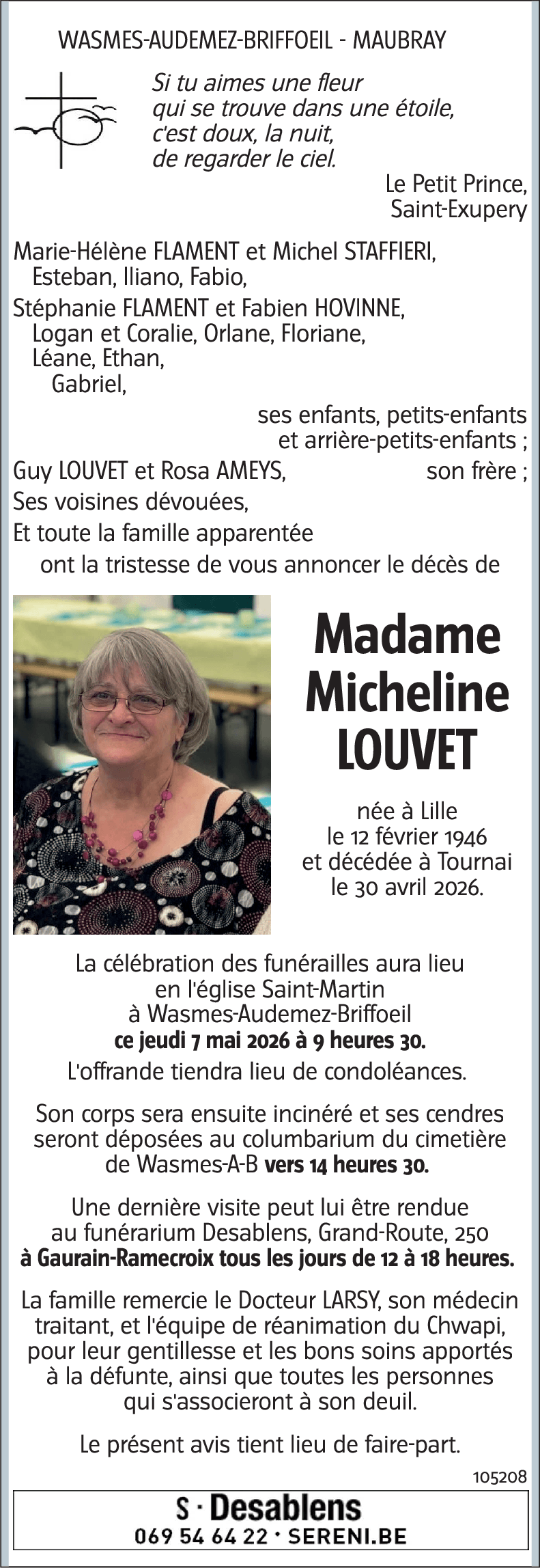 Micheline LOUVET