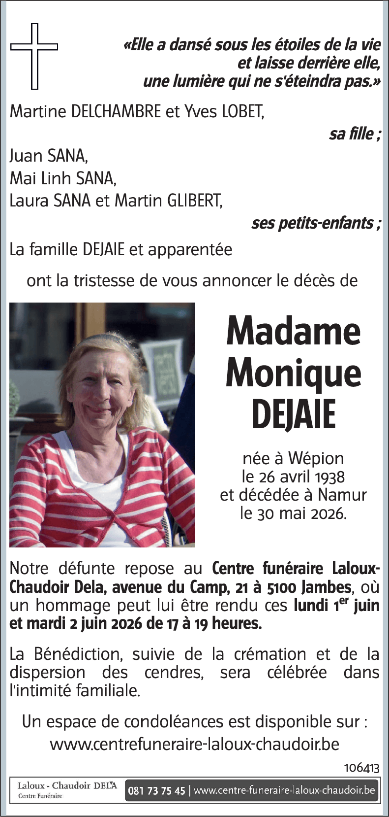 Monique DEJAIE